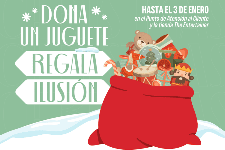 El Centro Comercial Vialia Málaga organiza su iniciativa solidaria ‘Dona un juguete, regala ilusión’. Se trata de una campaña de recogida de juguetes cuyo objetivo es brindar alegría e ilusión a los niños y niñas más desfavorecidos en esta Navidad. La recepción de juguetes estará disponible hasta el próximo 3 de enero de 2024.
