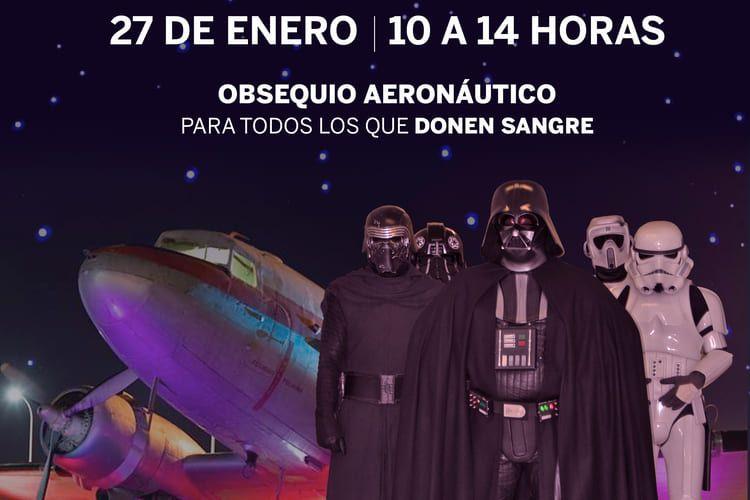 Bajo el lema ‘Que la fuerza te acompañe 2024’, el Aeromuseo de Málaga acogerá el sábado 27 de enero a las tropas imperiales y rebeldes de la Legión 501 de la Guerra de las Galaxias.