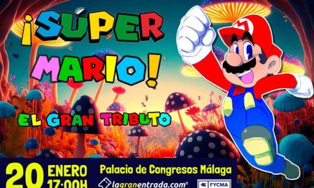 Musical para niños: ‘¡Súper Mario! El gran tributo’ en Málaga