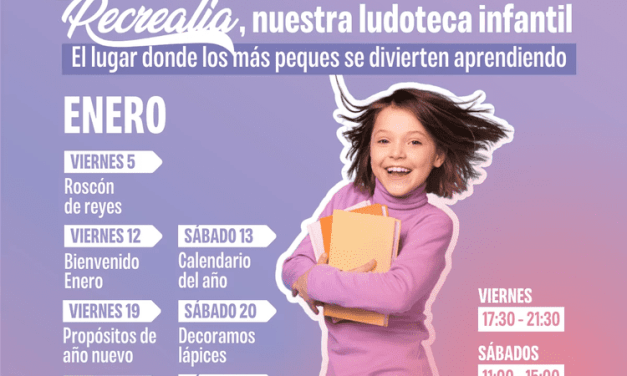 Actividades gratis para los peques en Recrealia, la ludoteca del CC Vialia Málaga