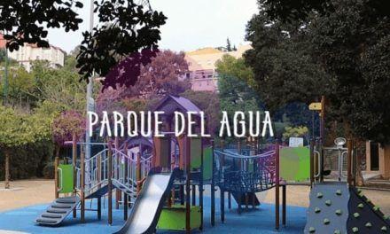 Mejoras de la zona de juegos infantiles en el Parque del Agua, Málaga