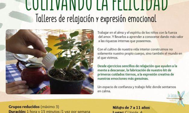 Talleres de relajación y expresión creativa para niños en La Libélula, Málaga