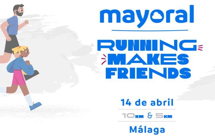 La marca de ropa infantil Mayoral, organiza la carrera solidaria: ‘Running Make Friends', para niños de todas las edades y familias.