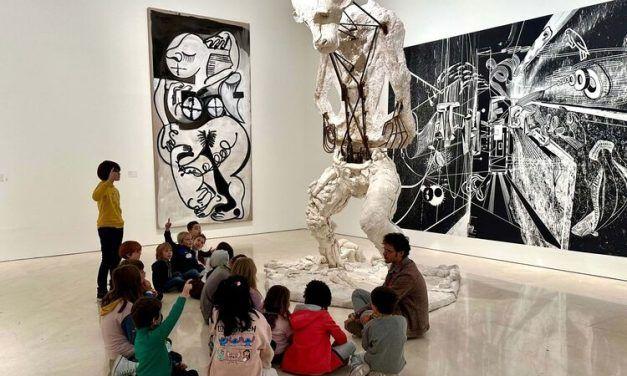 Actividad de arte para niños en el Museo Picasso Málaga