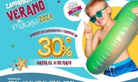30% de descuento en los campamentos de verano de Vals Sport Málaga 2024