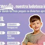 Actividades gratis para niños en abril de Recrealia, la ludoteca infantil del Centro Comercial Vialia Málaga