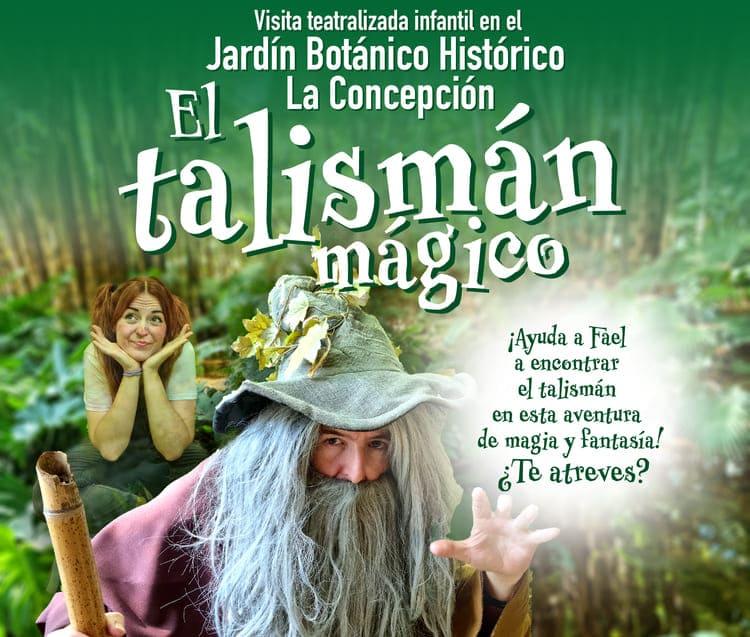 Visita teatralizada para niños en el Jardín Botánico Histórico la Concepción (Málaga)