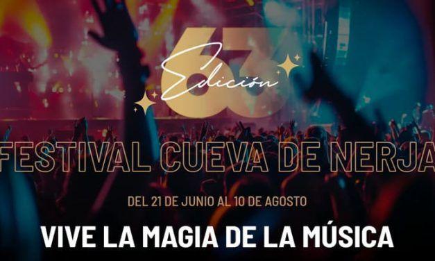 Festival de Música Cueva de Nerja 2024. Artistas y estilos desde el reguetón hasta el flamenco