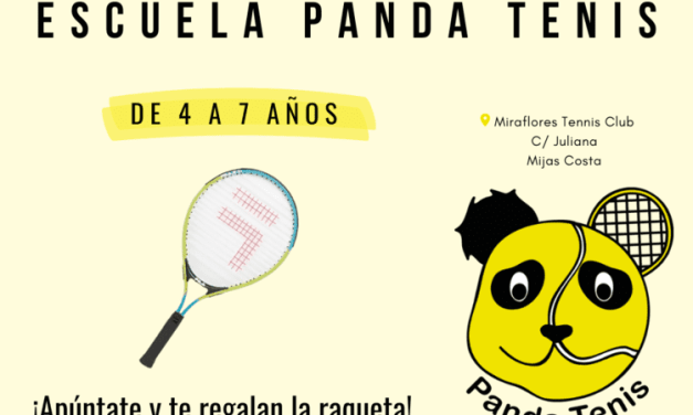 Consigue una raqueta gratis en Panda Tenis con el carné Diversiver