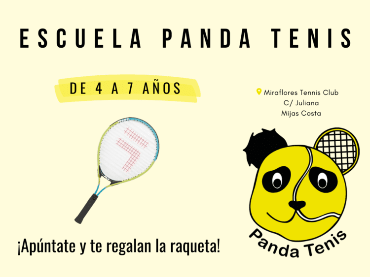 Consigue una raqueta gratis en Panda Tenis con el carné Diversiver