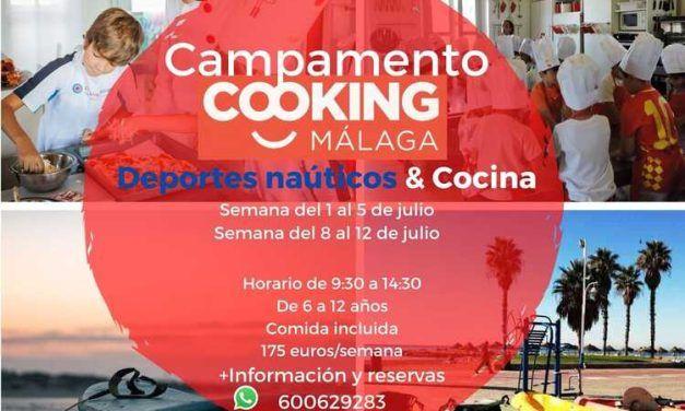 Campamento de verano ‘Deportes Náuticos & Cocina’ con Cooking Málaga